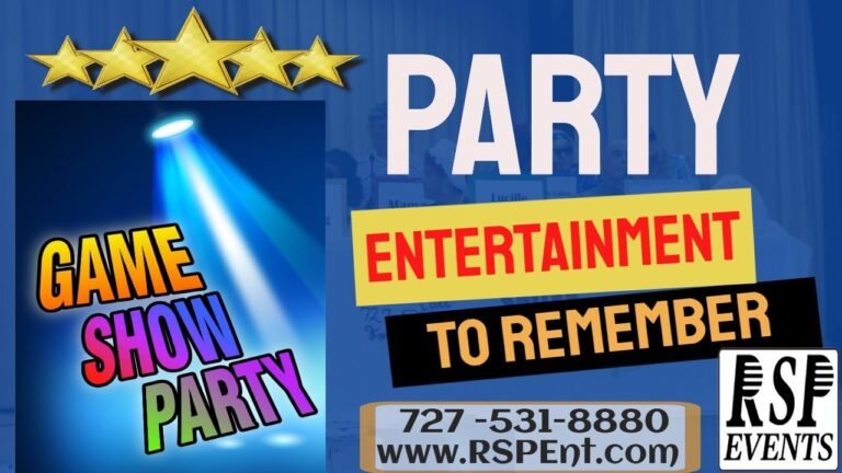 Spring Hill Game Show Party, RSP Events & Entertainment provides Jeopardy, Really Wed, Family Feud