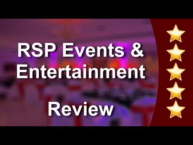 Spring Hill Wedding DJ, RSP Events & Entertainment Reviews Spring Hill FL Impressive Five Star ...