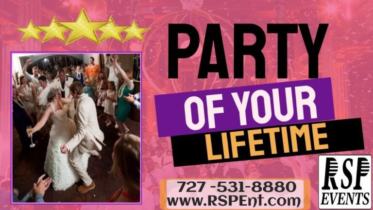 Spring Hill Wedding DJ RSP Events & DJ Entertainment, Spring Hill FL most experienced Wedding DJ!