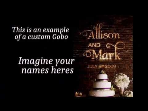 Up Lighting & Custom Monogram Gobo Tampa Metro, Promo Free Vacation Package With Upgrade