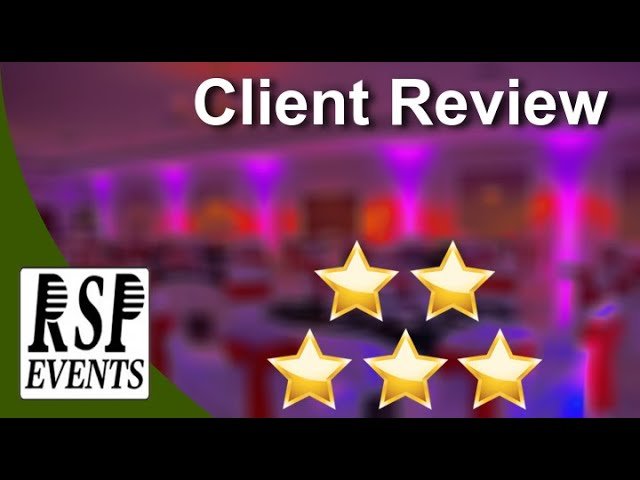 Brooksville Wedding DJ, RSP Entertainment, Outstanding Five Star Wedding DJ Review
