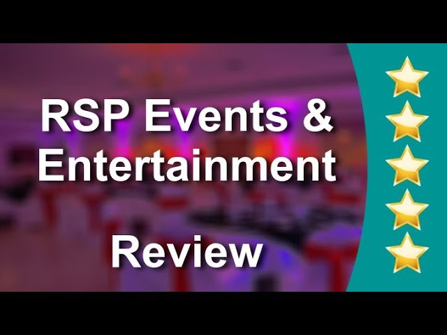 Affordable New Port Richey Wedding DJ, RSP Entertainment, Superb Five Star Wedding DJ Review
